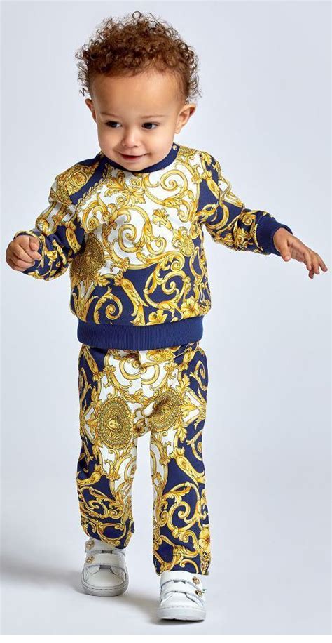 boys versace|Versace baby boy clothes.